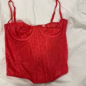 Urban Outfitters Corset Tank S